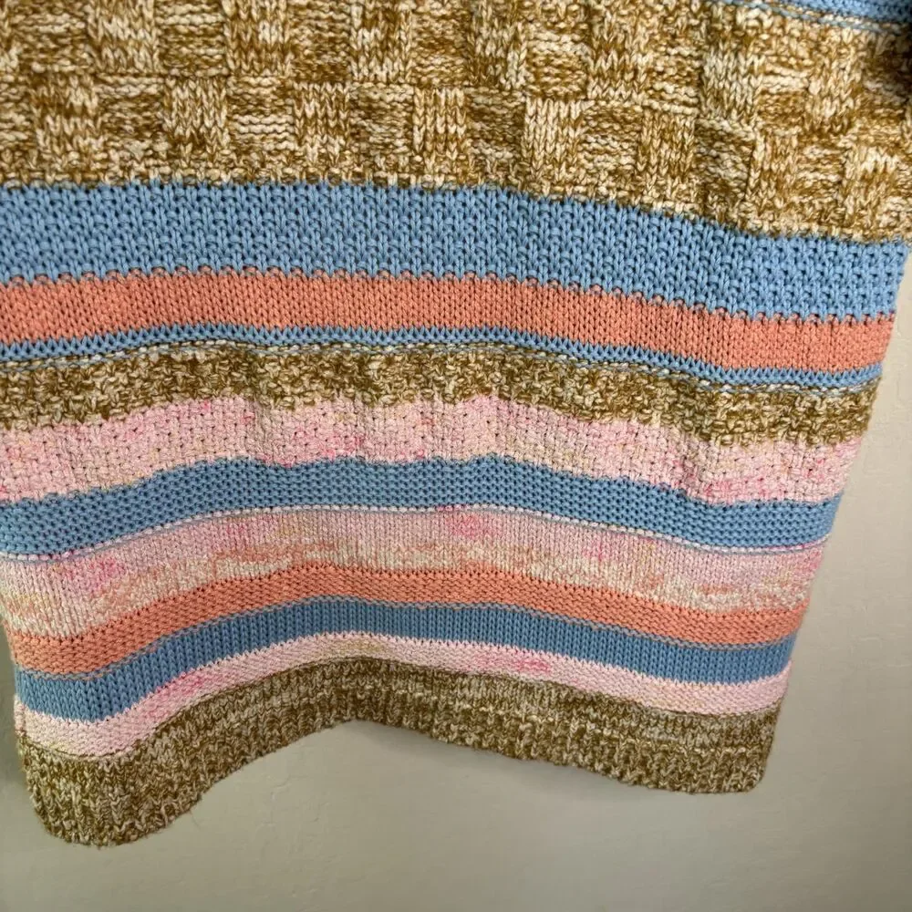 Anthropologie Textured Striped Knit Cardigan - Picture 5 of 7